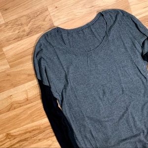 H&M Maternity Tunic Sweater w/ Contrast Sleeves